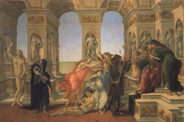 Sandro Botticelli The Calumny oil painting image
